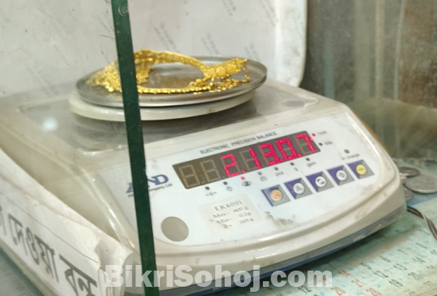 Gold Necklace (916 Hallmark) 32.88 gram